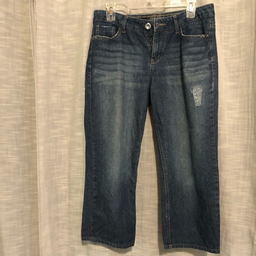 Sonoma Crop Wide Leg Pants